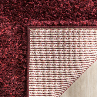 Safavieh California Shag SG151 Maroon Area Rug 