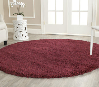 Safavieh California Shag SG151 Maroon Area Rug 