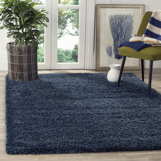 Safavieh California Shag SG151 Navy Area Rug  Feature