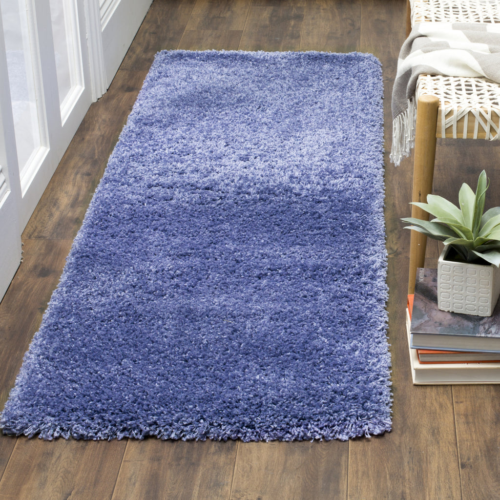 Periwinkle Modern Rug Safavieh California Shag SG151 Periwinkle Area Rug – Incredible Rugs ...