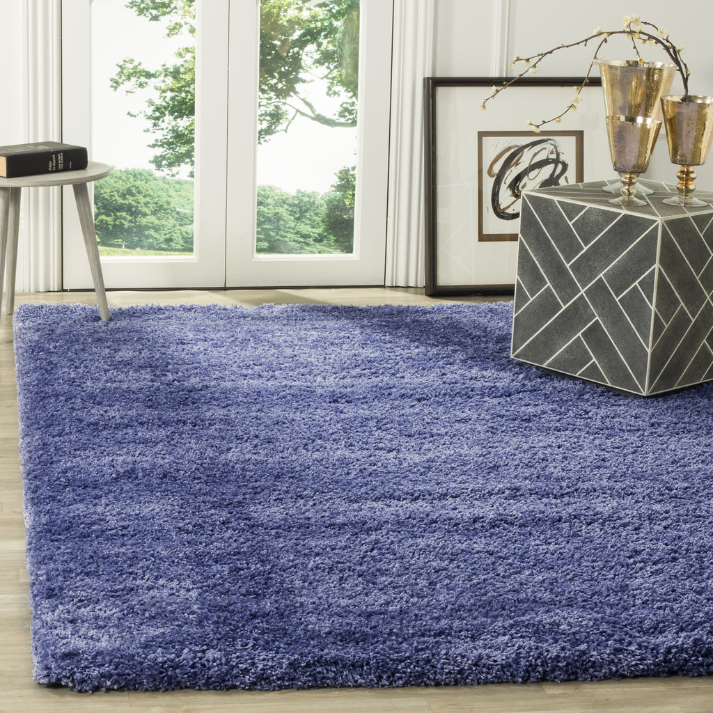 Periwinkle Modern Rug Safavieh California Shag SG151 Periwinkle Area Rug – Incredible Rugs ...