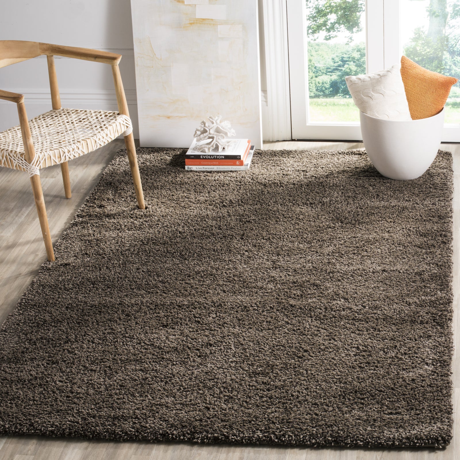 Safavieh California Shag SG151 Mushroom Area Rug – Incredible Rugs and ...