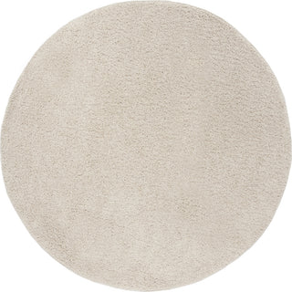 Safavieh New York Shag SG166B Ivory Area Rug Round Image