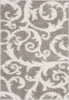 Safavieh New York Shag SG167C Light Grey Area Rug 4' Image