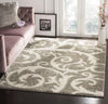 Safavieh New York Shag SG167C Light Grey Area Rug Lifestyle Image Feature