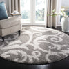 Safavieh New York Shag SG167C Light Grey Area Rug Lifestyle Image