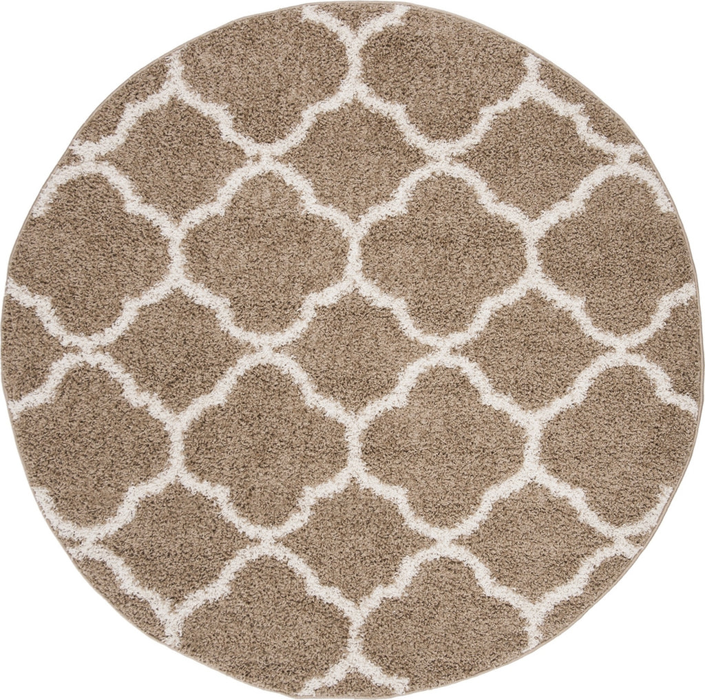 Safavieh New York Shag SG168A Dark Beig/Ivory Area Rug main image