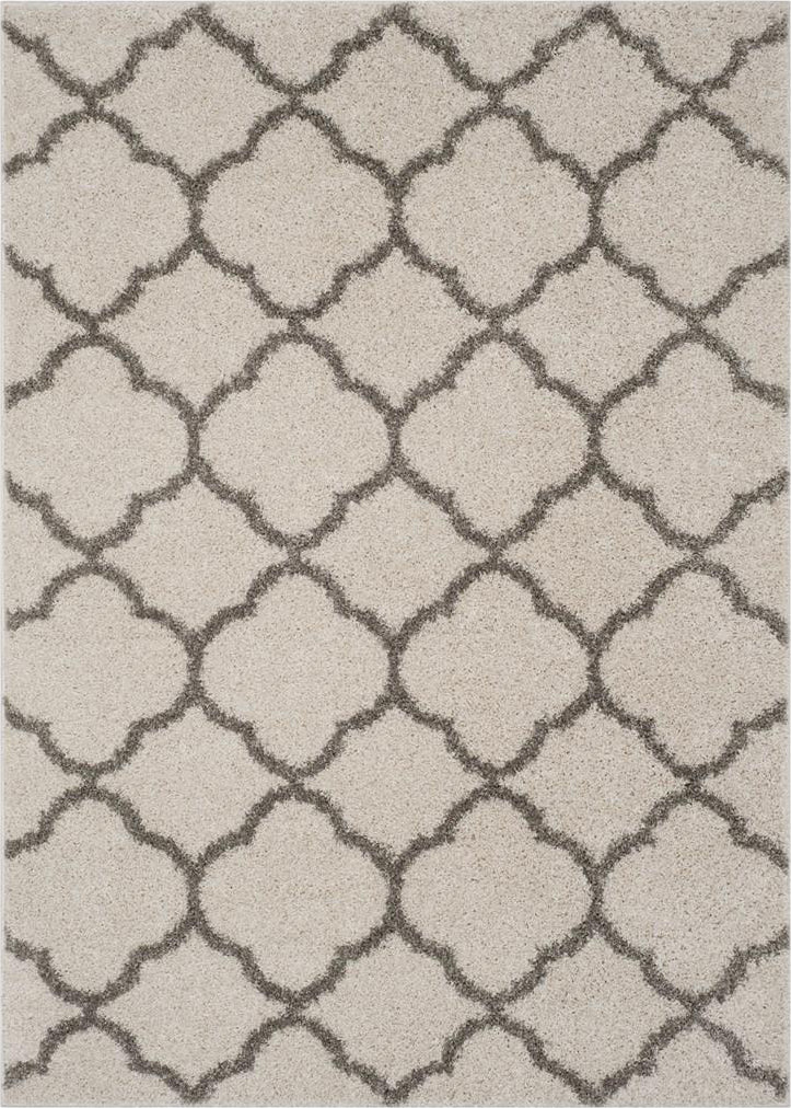 Safavieh New York Shag SG168B Ivory/Grey Area Rug main image