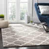 Safavieh New York Shag SG168C Grey/Ivory Area Rug Lifestyle Image Feature