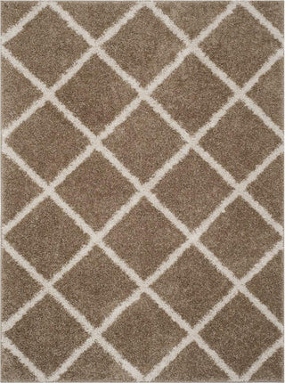 Safavieh New York Shag SG169A Dark Beig/Ivory Area Rug main image