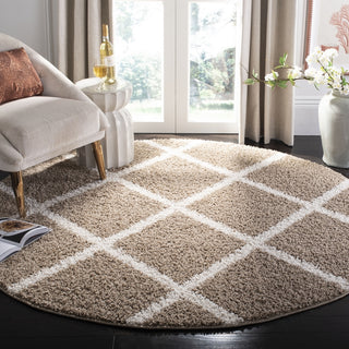 Safavieh New York Shag SG169A Dark Beig/Ivory Area Rug Lifestyle Image