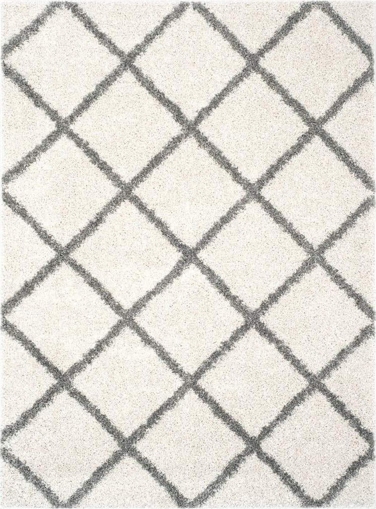 Safavieh New York Shag SG169B Ivory/Grey Area Rug main image