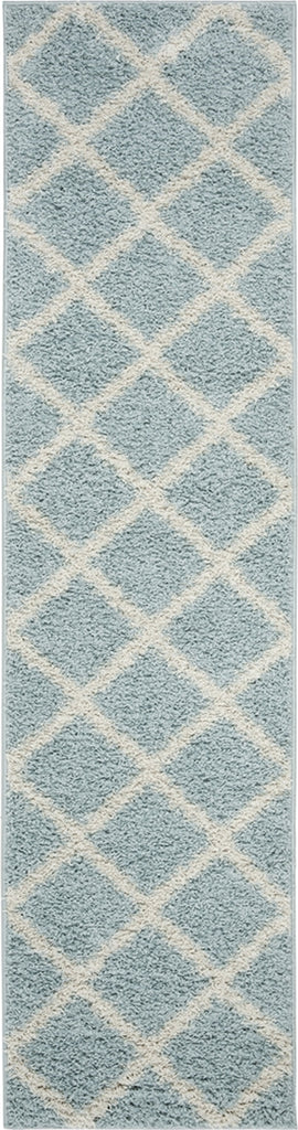 Safavieh New York Shag SG169D Blue/Ivory Area Rug main image