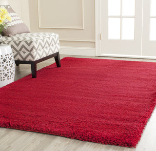 Safavieh Shag SG180 Red Area Rug  Feature