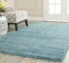 Safavieh Shag SG180 Aqua Blue Area Rug  Feature