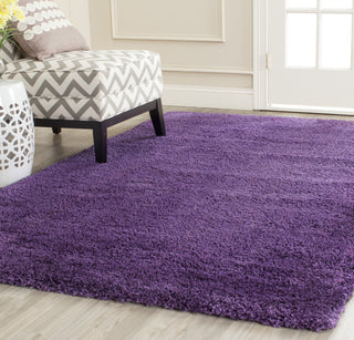 Safavieh Shag SG180 Purple Area Rug  Feature