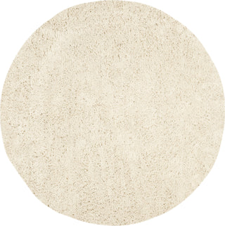 Safavieh Shag Classic Ultra White Area Rug Round