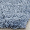 Safavieh Shag Classic Ultra Light Blue Area Rug Detail