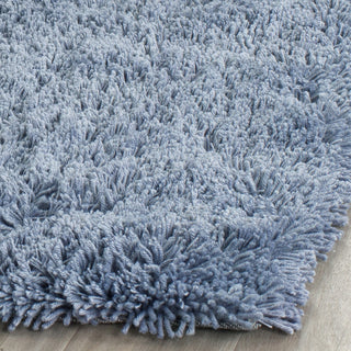 Safavieh Shag Classic Ultra Light Blue Area Rug Detail