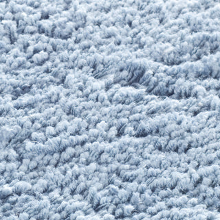 Safavieh Shag Classic Ultra Light Blue Area Rug Detail