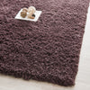 Safavieh Shag Classic Ultra Chocolate Area Rug Round