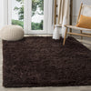 Safavieh Shag Classic Ultra Chocolate Area Rug Room Scene Feature