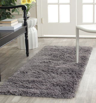 Safavieh Shag Classic Ultra Grey Area Rug Room Scene Feature