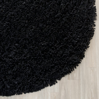 Safavieh Shag Classic Ultra Black Area Rug 