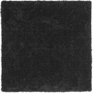 Safavieh Shag Classic Ultra Black Area Rug Square