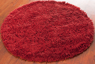 Safavieh Shag Classic Ultra Rust Area Rug Round