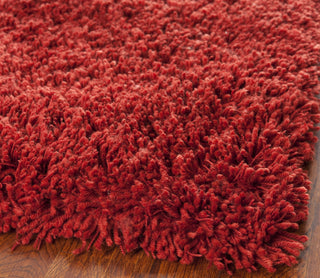 Safavieh Shag Classic Ultra Rust Area Rug Detail