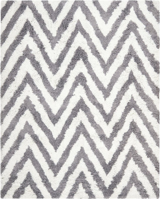 Safavieh Shag Chevron Ivory/Grey Area Rug Main