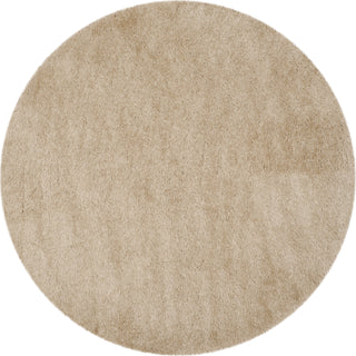 Safavieh Shag Venice Champagne Area Rug Round