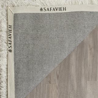 Safavieh Shag Venice Pearl Area Rug Backing