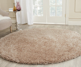 Safavieh Shag Popcorn Beige Area Rug Room Scene