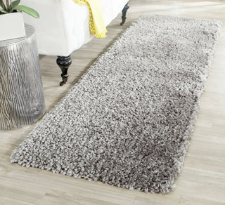 Safavieh Shag Popcorn Silver Area Rug Room Scene