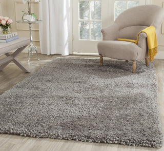 Safavieh Shag Popcorn Silver Area Rug Room Scene