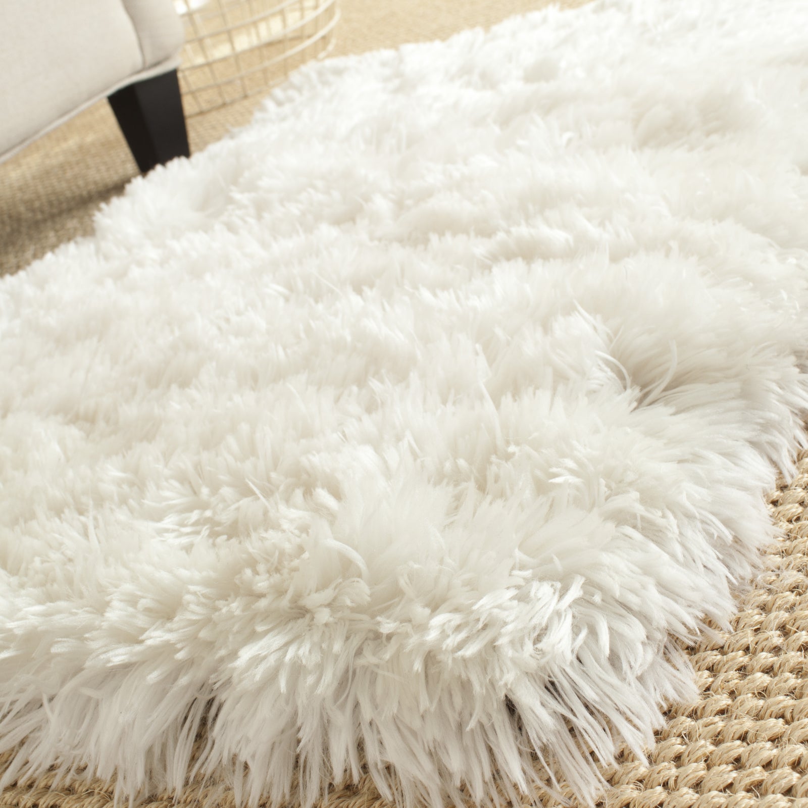 Safavieh Arctic Shag Ivory Area Rug – Incredible Rugs and Decor