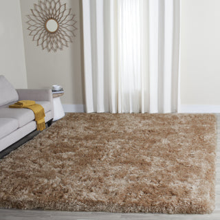 Safavieh Arctic Shag Taupe Area Rug Room Scene Feature