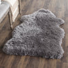 Safavieh Arctic Shag Grey Area Rug Room Scene