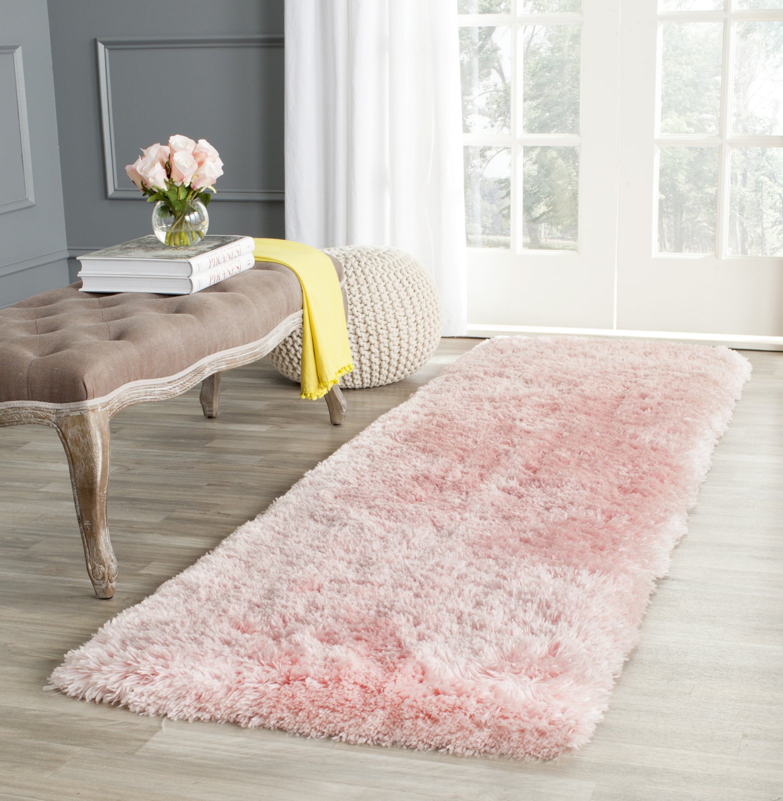 Safavieh Arctic Shag Pink Area Rug – Incredible Rugs and Decor