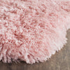 Safavieh Arctic Shag Pink Area Rug Detail
