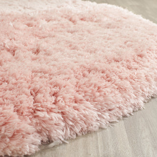 Safavieh Arctic Shag Pink Area Rug Detail