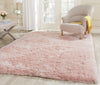 Safavieh Arctic Shag Pink Area Rug Room Scene