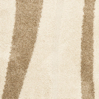 Safavieh Shag SG451 Cream/Dark Brown Area Rug 