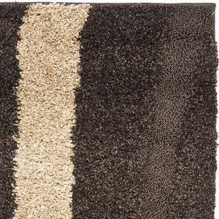 Safavieh Shag SG451 Dark Brown/Beige Area Rug 