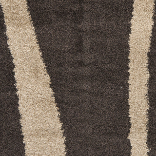 Safavieh Shag SG451 Dark Brown/Beige Area Rug 