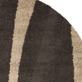 Safavieh Shag SG451 Dark Brown/Beige Area Rug 