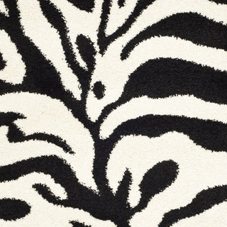 Safavieh Shag SG452 Ivory/Black Area Rug 