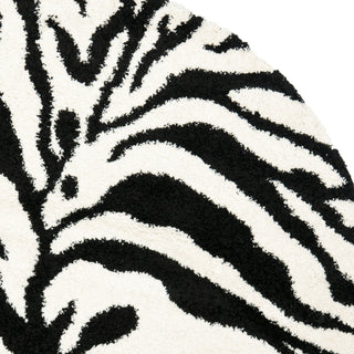 Safavieh Shag SG452 Ivory/Black Area Rug 